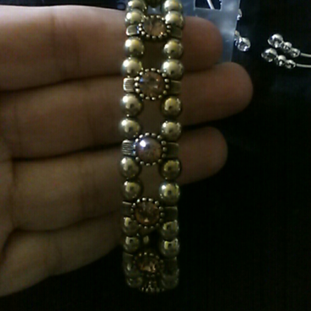 Tiger Eye Gem Stone Accent Fashion Bracelet